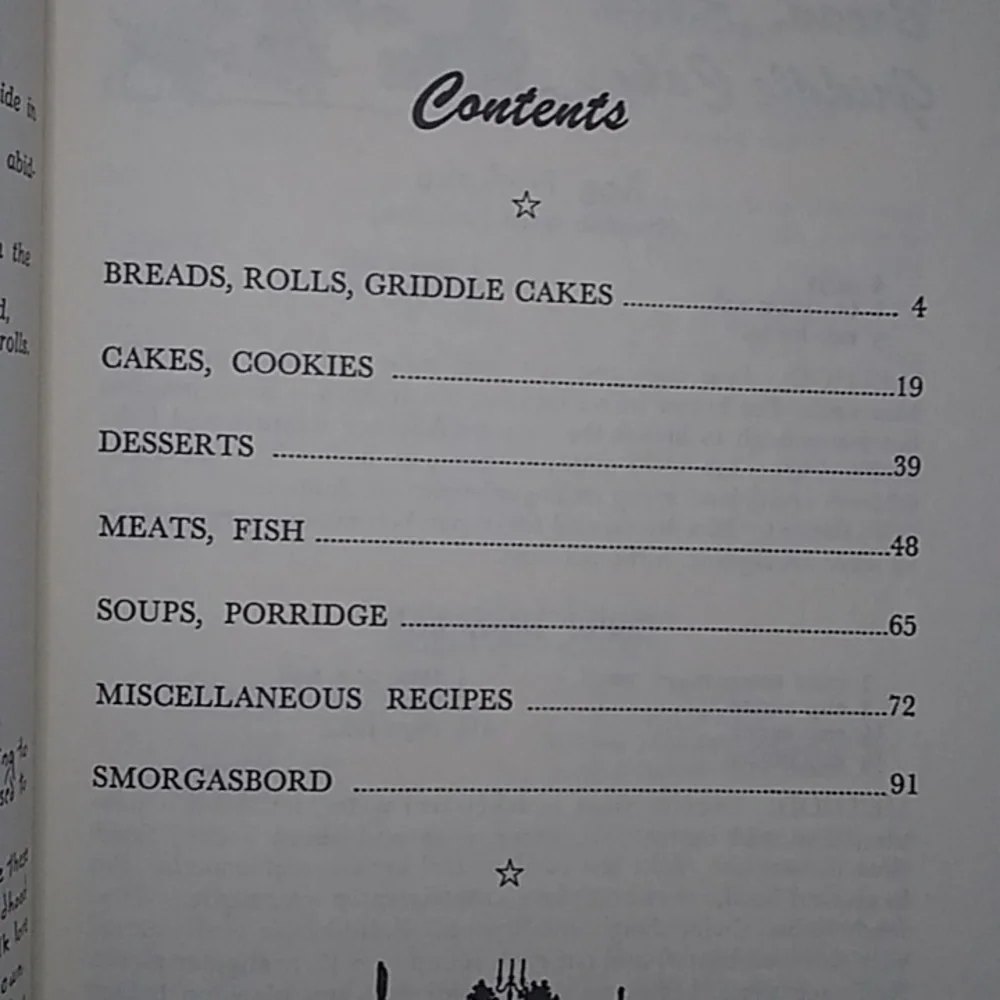 FINAL MARKDOWN Scandinavian Recipes (24th Printing 1970)